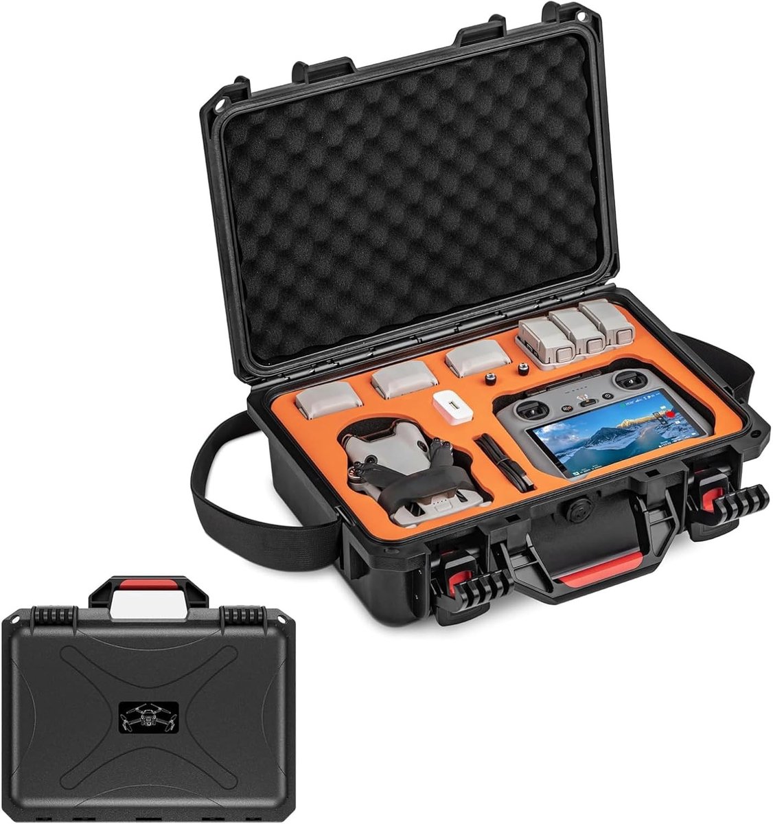 Waterdichte draagtas voor Mini 4 Pro - Opbergtas voor drone en accessoires, veelzijdige reistas, veilig en praktisch voor onderweg