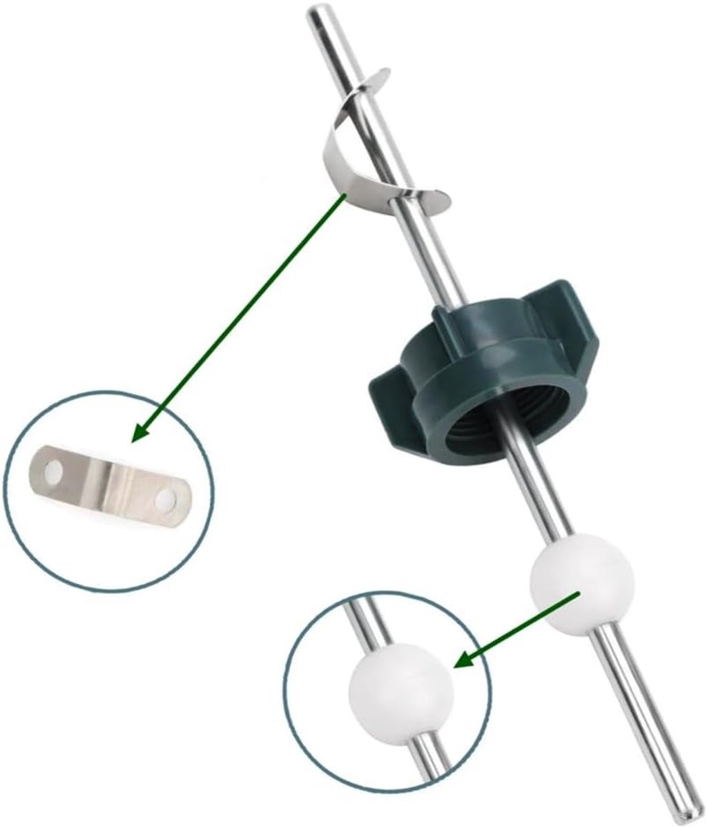 Toilet Pop Up Center Piece Montage voor Pivot Rod en Bas Repair Kit - Geschikt voor PS2673, PS469, PSB327 (1PCS)