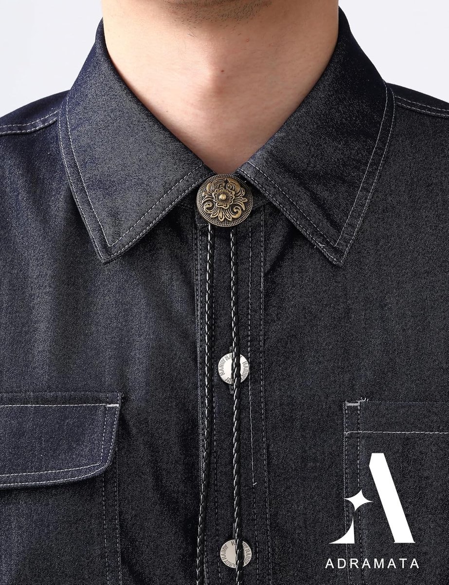 Bolo Stropdas voor heren en vrouwen - cowboykostuum, westerse kettingen en Halloween accessoires voor een unieke look