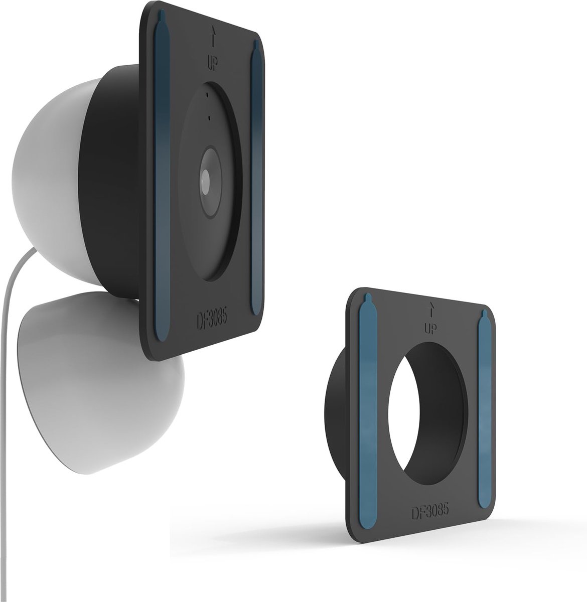 SnelShoppen - Raammontage voor Beveiligingscamera's - Compatibel met Nest Cam Indoor 2e/3e Generatie - Zelfklevende Bevestiging voor Ramen - Ideaal vo