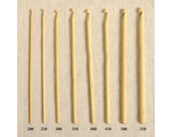 Mediac Bamboo haaknaald dikte 2.5 mm lengte 15cm 1 stuk