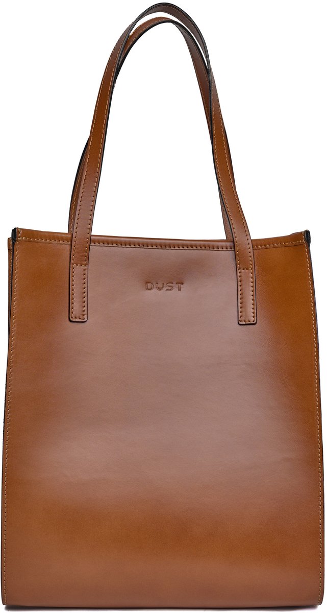 Leather Tote Brown The Hamptons Collections