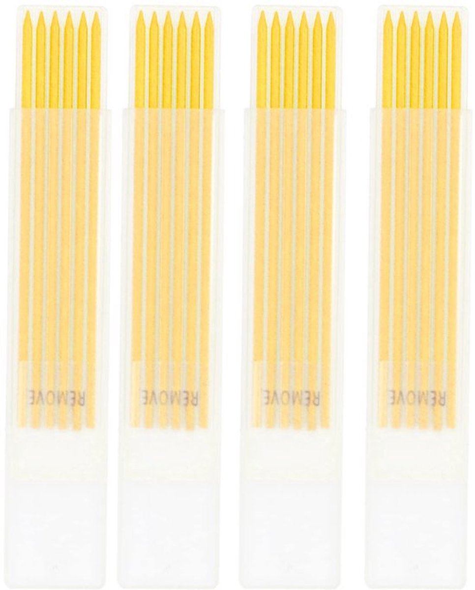 Potloodvullingen 24 Stuks - Houtbewerking Vullingen - 2,8 Mm HB Vulling - Timmermanspotlood Vulling - Grafiet Vullingen - Hoogwaardig Materiaal