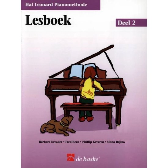 HAL LEONARD PIANOMETHODE LESBOEK 2 - cover