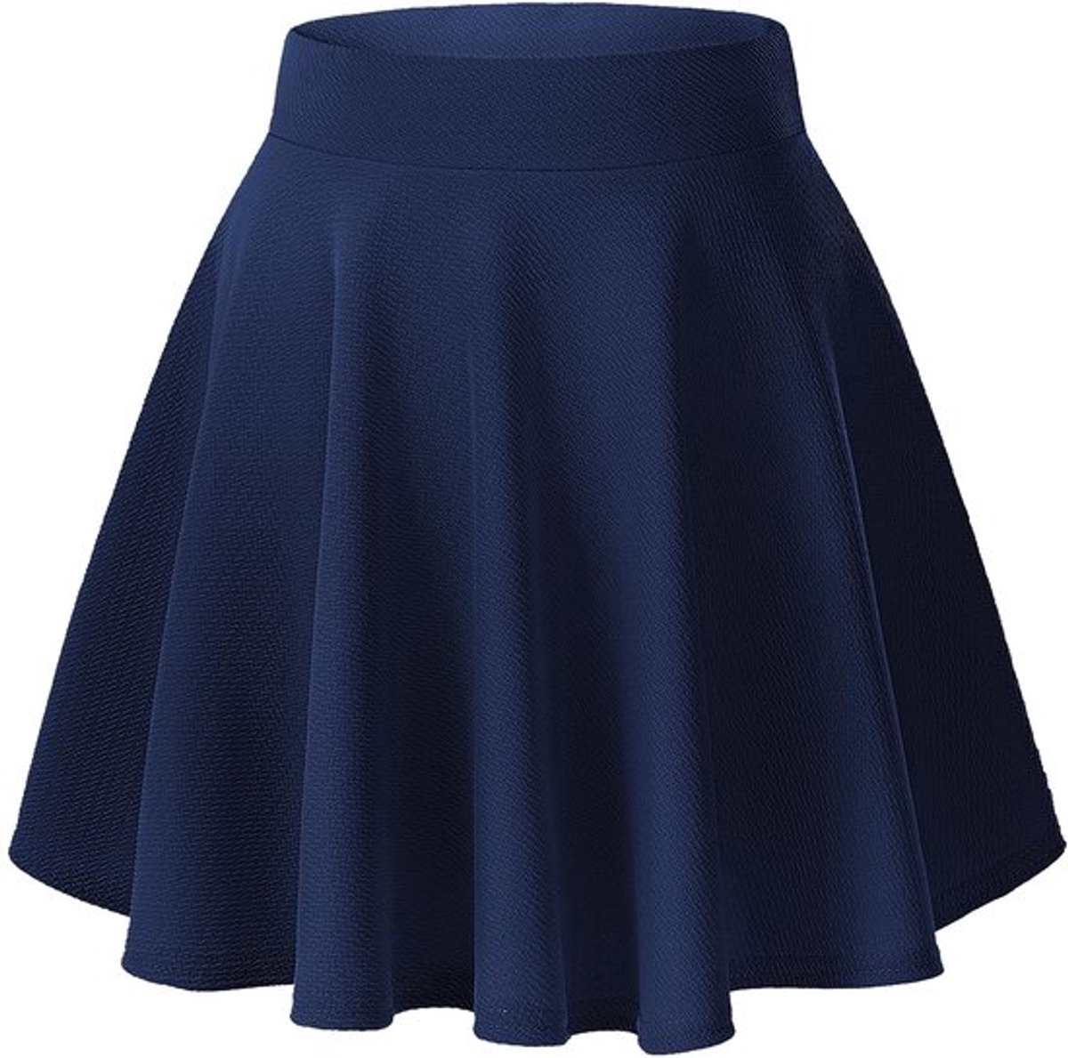 Rok Dames - Elastische Taille - Flared Mini Rok - A-Lijn - Casual - Elegante Skater Rok - Minirok