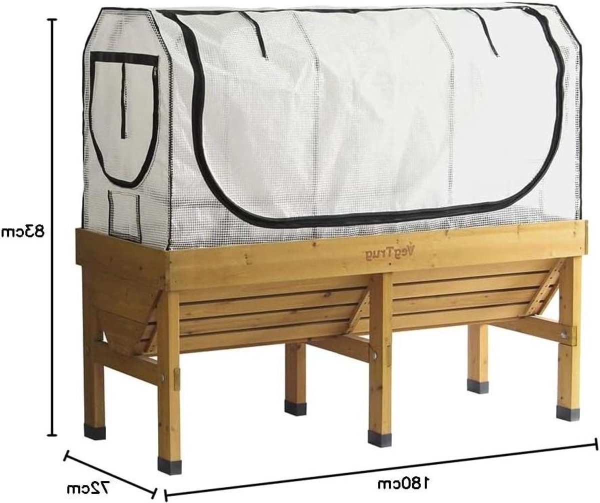 Broeikasframe Multi Set - Kweekkas Frame - Planten Beschermen - Dubbele Ritssluiting - 180 x 72 x 83 cm - Wit
