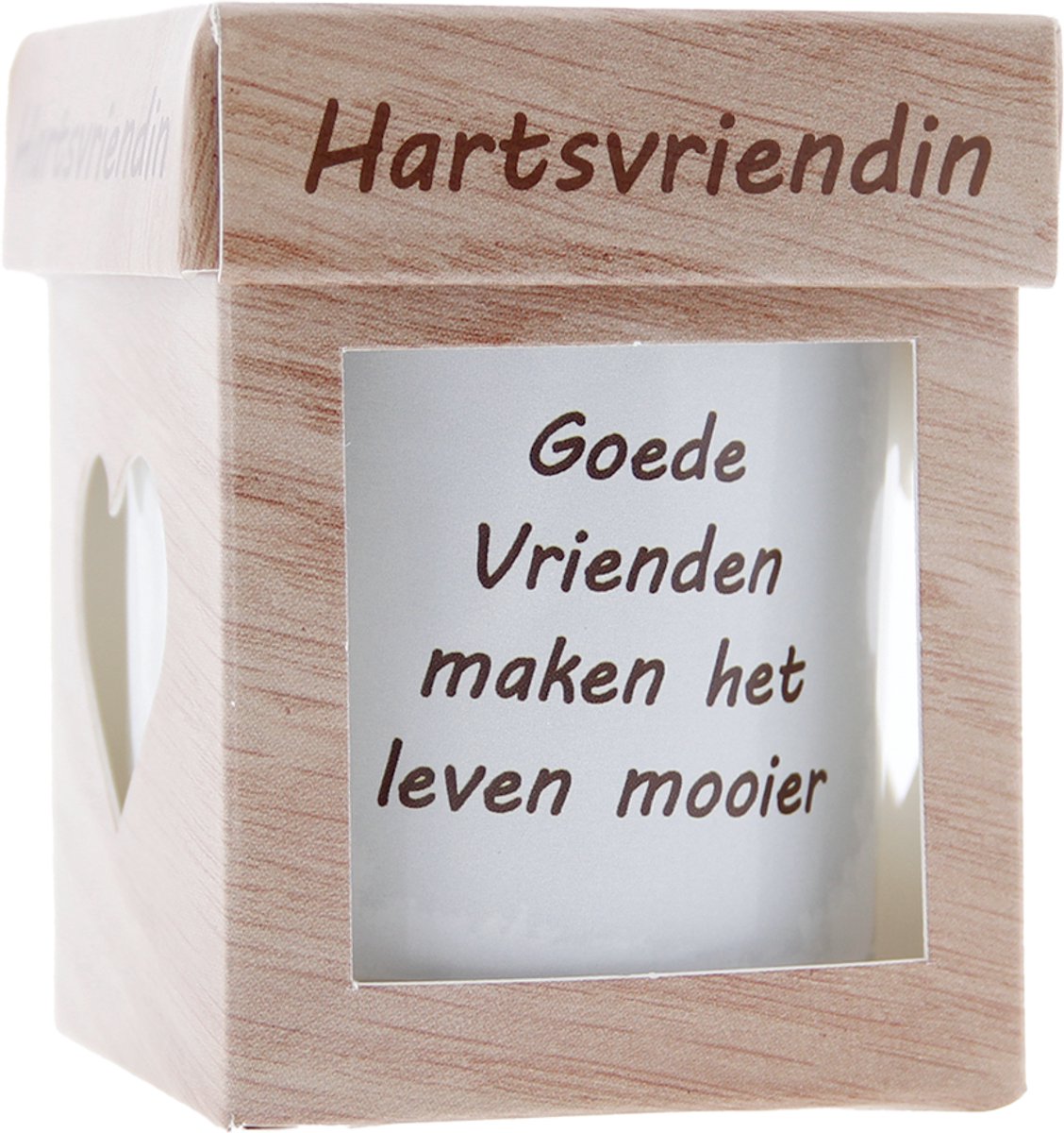 Candlelight4U - Kaars - Hartsvriendin - Goede vrienden ..
