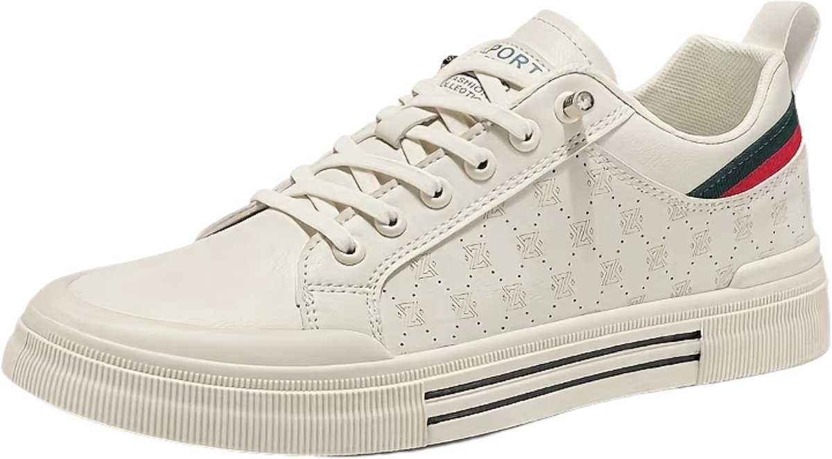 Currero Schoenen Heren Sneakers Comfortabel Wandelschoenen Casual Volwassenen 44 Beige