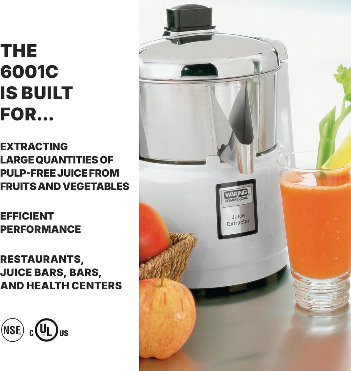 Sapcentrifuge - Juicer - Bar Juice Extractor Professional