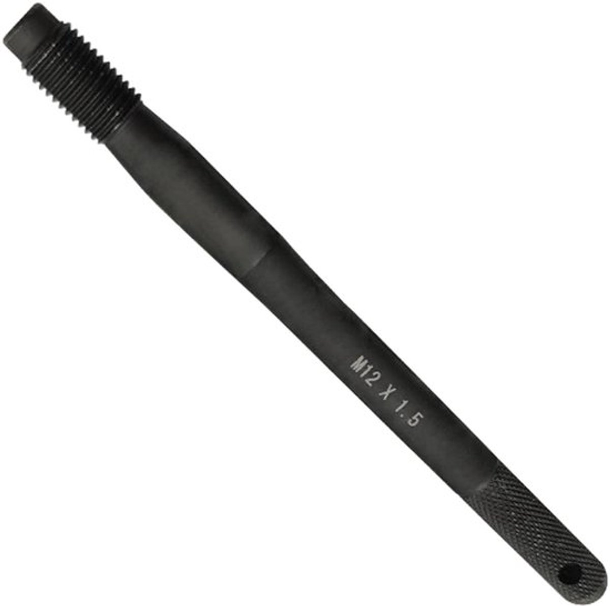 Wielgeleidingspen Zwart - Uitlijningspen - Hulpgereedschap - Wielbouten - Koolstofstaal - M12 x 1,5 - Schokbestendig en duurzaam - Wieluitlijningsgereedschap