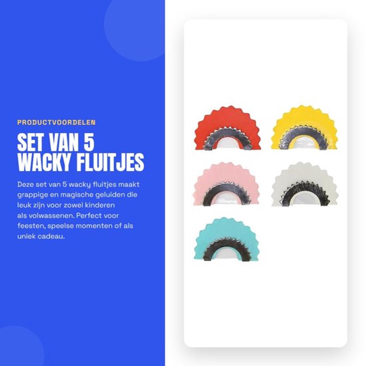 Fluitje 5 Stuks - Vogel Fluitje - Tong Fluitje - Grappige Geluiden - Speelgoed voor Volwassenen - Magische Geluiden - Speelgoedfluitje