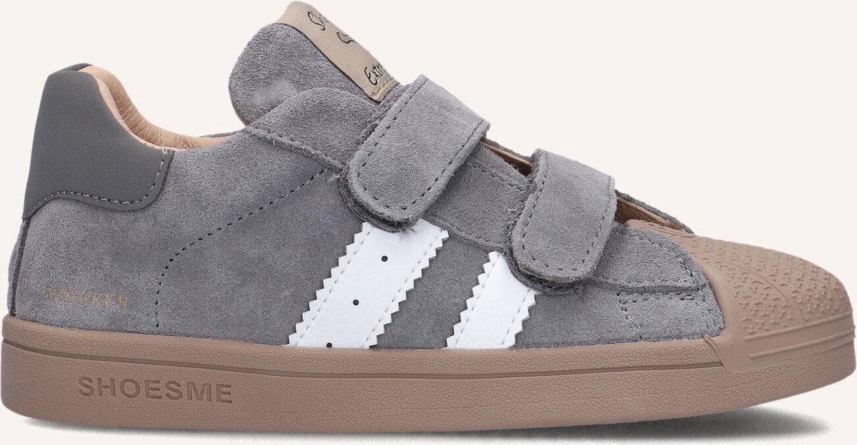 Shoesme Bs26w001 Sneakers - Jongens - Grijs - Maat 23