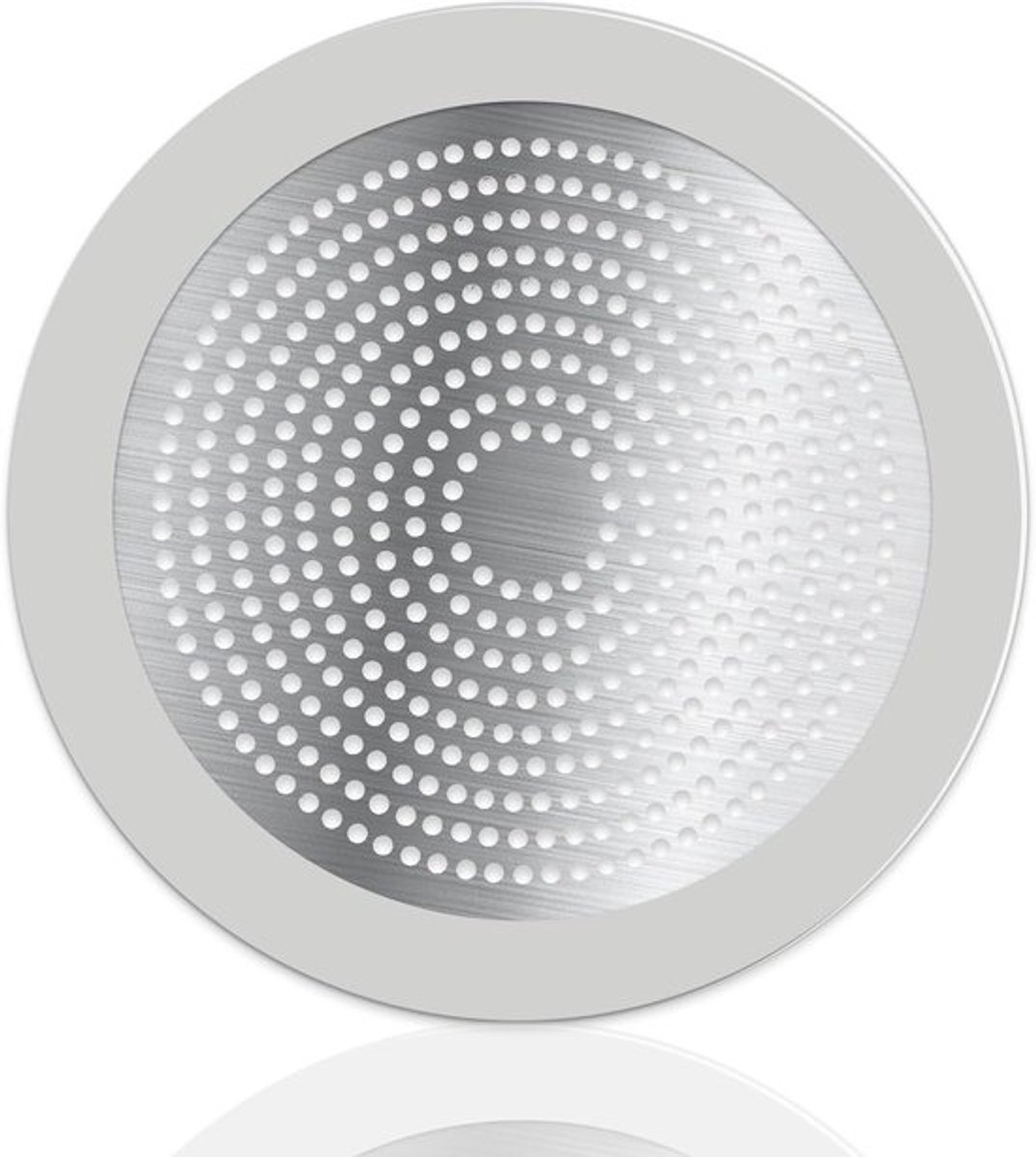 SnelShoppen - 1 Pcs Douche Afvoer Haarvanger, RVS Afvoerbeschermer, Universele Gootsteenfilter, Voorkom Afvoerverstopping, Geschikt voor Badkamers, Ba