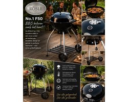 Rösle Houtskoolbarbecue No.1 - Sport - F50 - Zwart