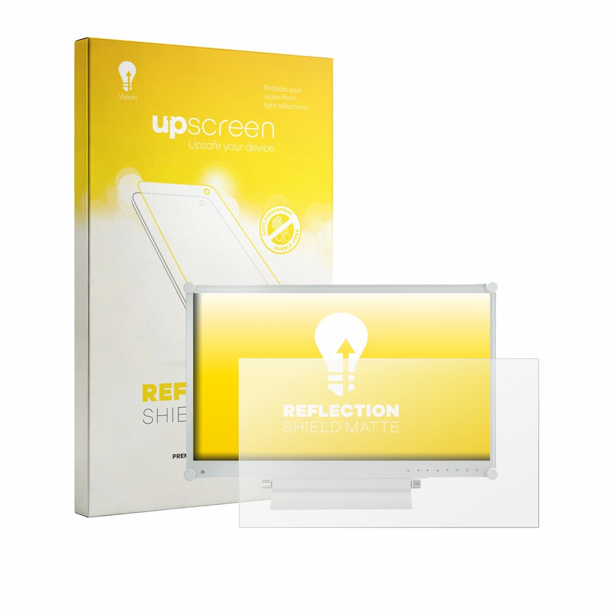 upscreen - Screenprotector voor AG Neovo MX-2402 24" - Folie Beschermfolie anti glare matte