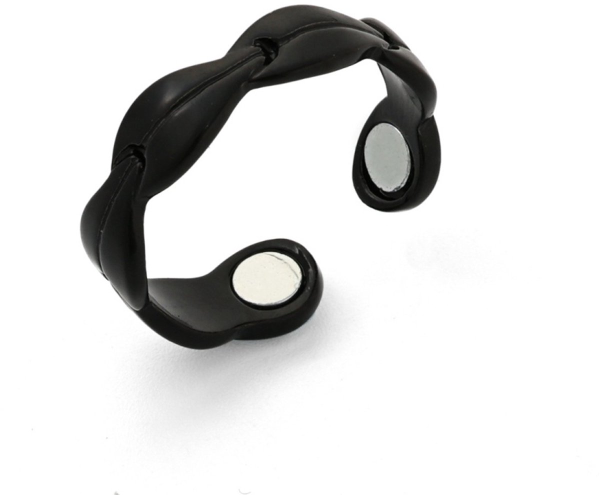 Daity 1 stuk - ring, originele magnetische wellnessring voor dames en heren – open, lichtgewicht en waterbestendige ring van roestvrij staal