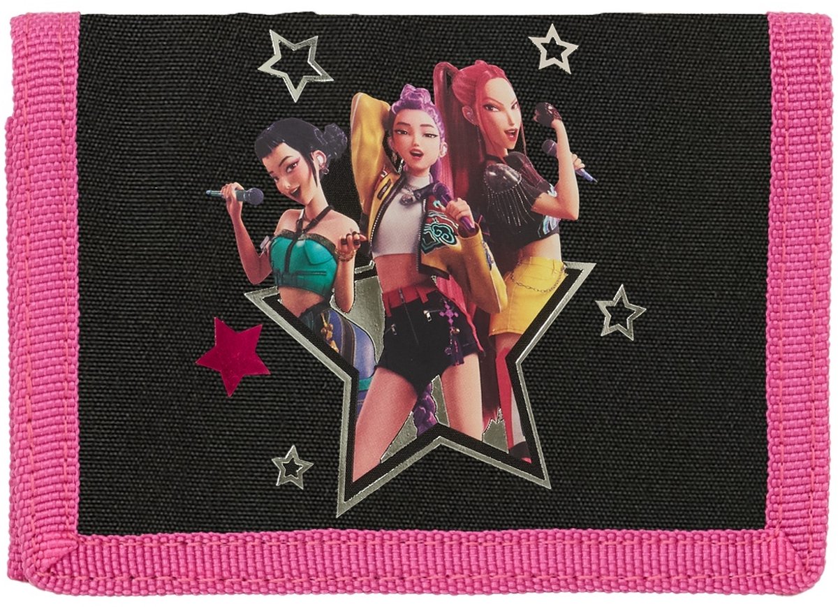 KPop Portemonnee - Demon Hunters Energy - 12.5 x 9.5 cm - Polyester