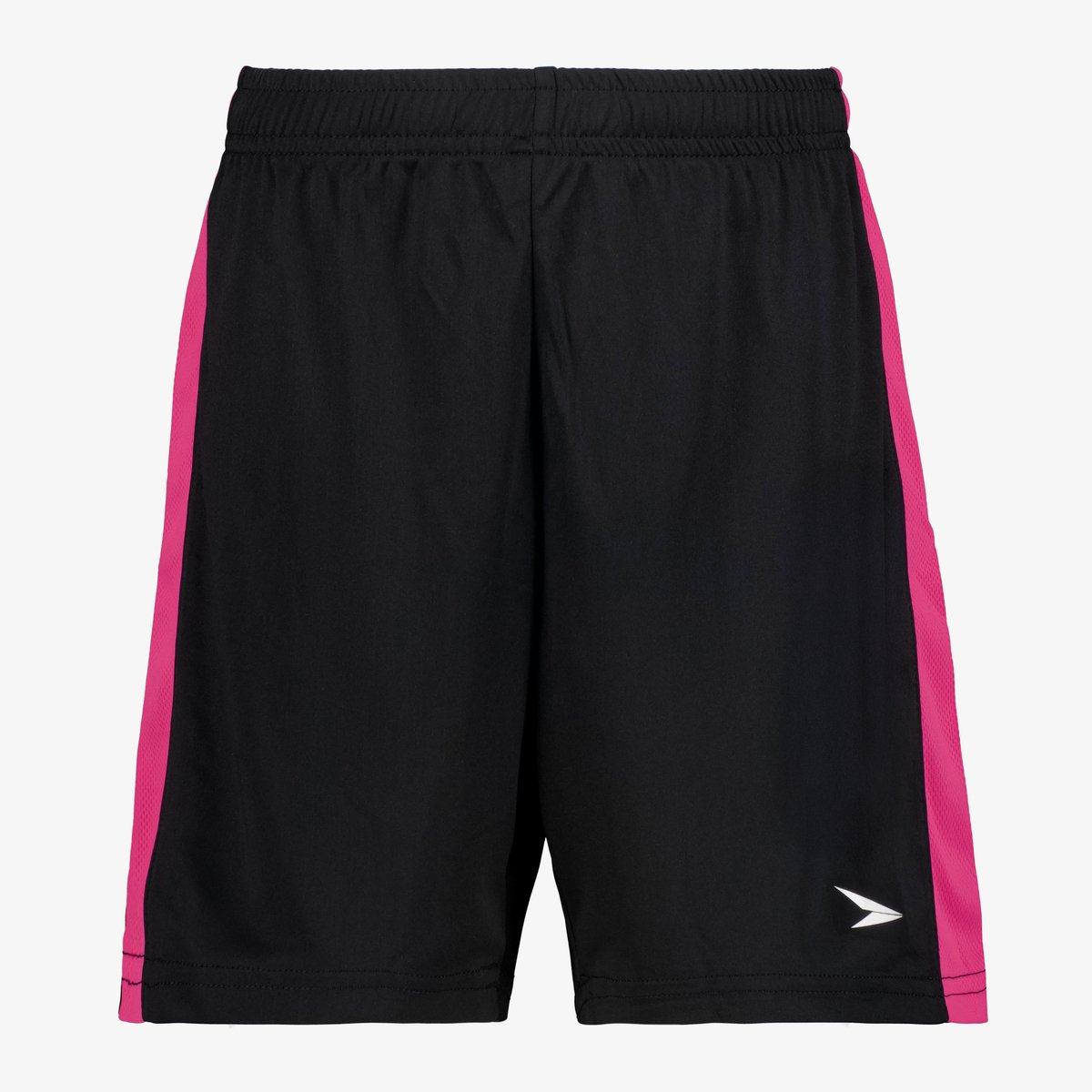 Dutchy kinder voetbalshort zwart roze - Maat 116