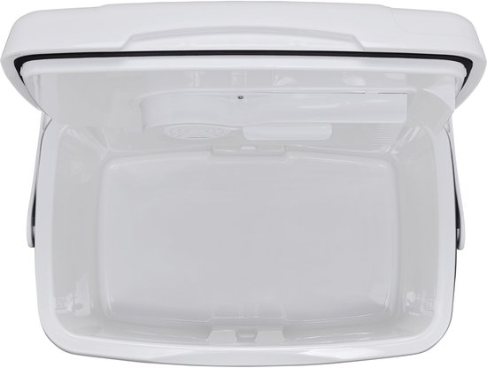 MEDION thermo-elektrische draagbare koelbox (25 liter, koel- en warmhoudfunctie, 12V sigarettenaansteker 230V netaansluiting USB-voeding, voor auto, boot en camping, MD10735) grijs van Merkloos — afbeelding 2