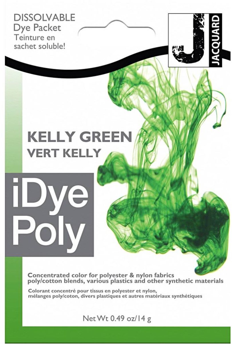 iDye Poly Textielverf Lichtgroen - Polyester Verf - Synthetische Stofverf - Voor Polyester Nylon Kunststof en 3D Prints - 14 gram