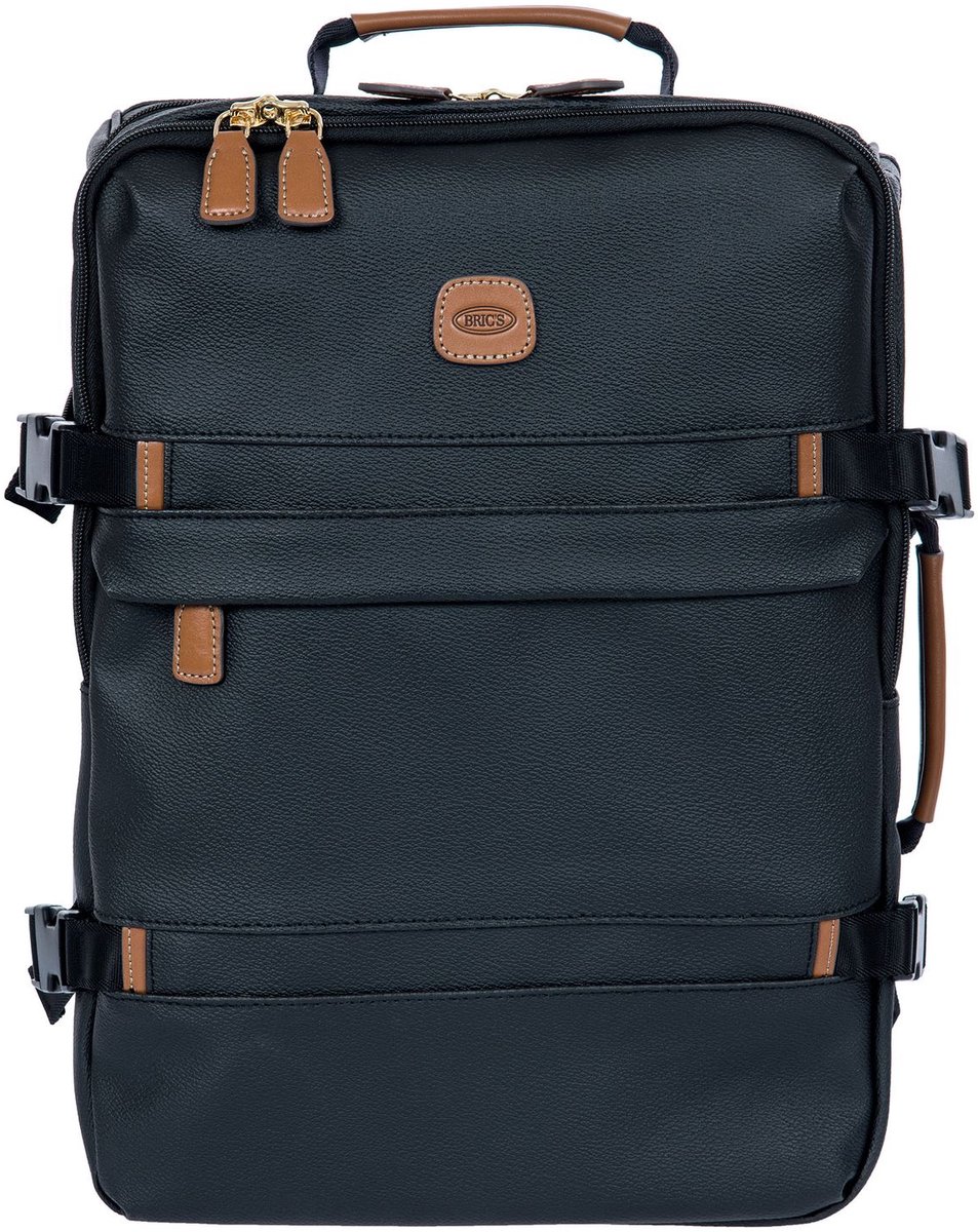 BRIC'S rugzak reistas met laptopvak Life Underseat Backpack Blue donkerblauw