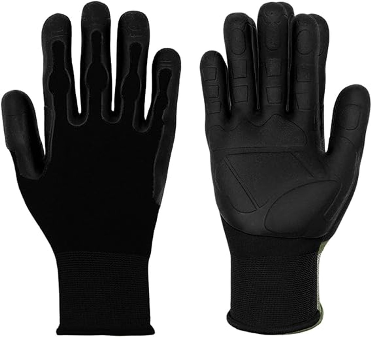 Tuinhandschoenen voor Mannen en Vrouwen - 20x9cm - Handschoenen voor tuinieren en houtbewerking - Flexibel voor Bouw en Groenvoorziening - Zwart