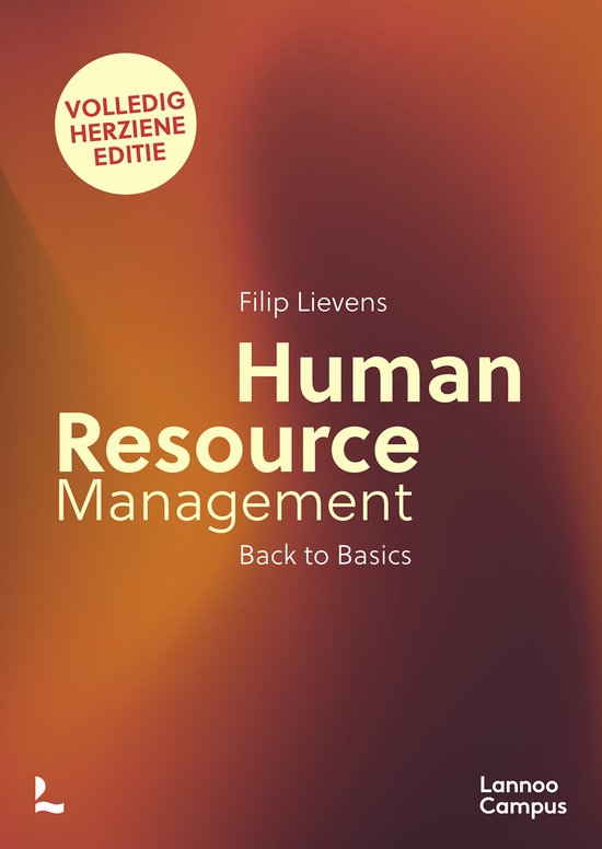 Human Resource Management - Volledig herziene editie - cover