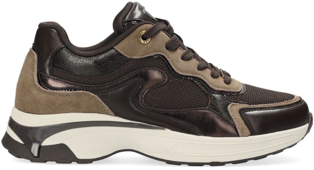 MEXX PORTIA LOVE Sneaker-Donker Bruin