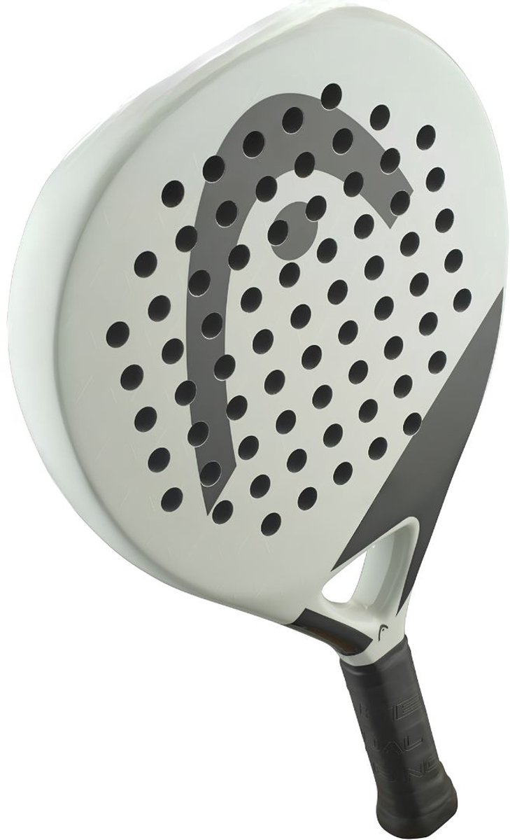 SP® Padelracket - Pro Padeltennisracket - Inclusief Gratis Draagtas - Lichtgrijs - 46cm x 26cm x 4cm
