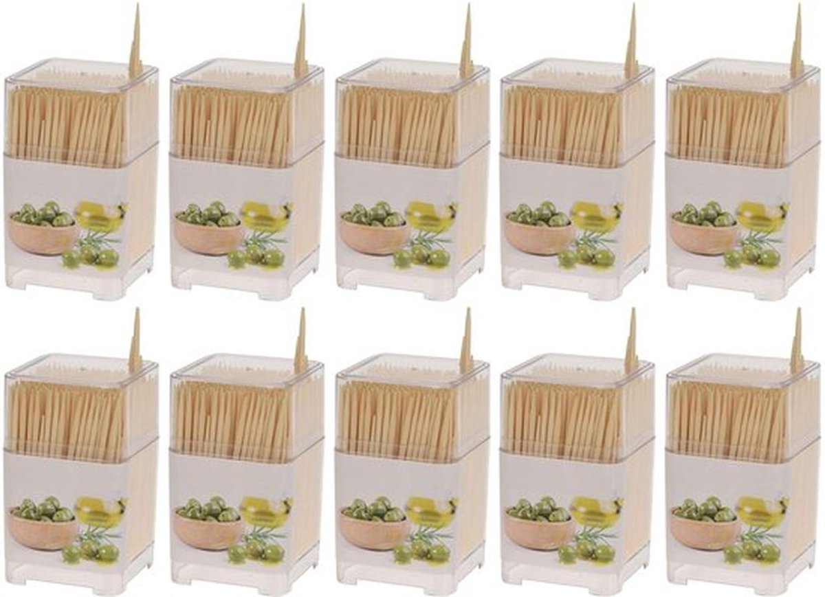Tandenstoker - Onbehandeld Hout - 450 Stuks - Duurzaam - Perfect voor Hapjes/Knutselen - Milieuvriendelijk - Spiesjes