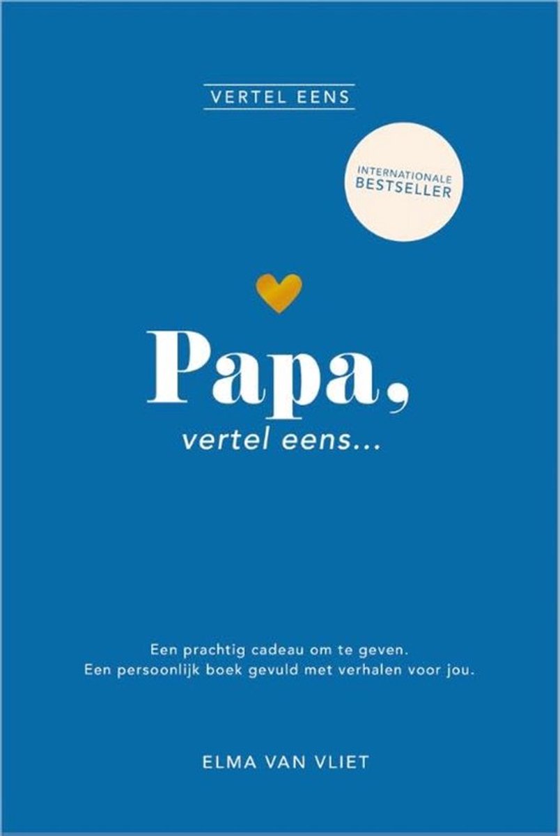 SnelShoppen - Papa, vertel eens: Persoonlijk boek met verhalen voor kinderen, cadeau voor vader, uniek geschenk, prachtig geïllustreerd, verhalenbunde