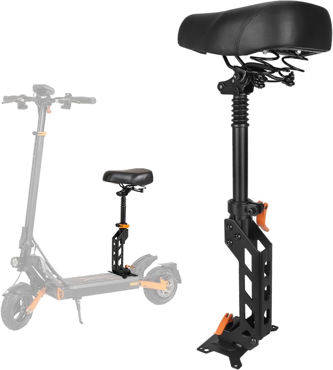 SnelShoppen - Electric Scooter Zadel, Zitkussen voor Elektrische Scooter met Afneembaar Ontwerp, Duurzaam en Comfortabel voor Lange Afstanden, Geschik