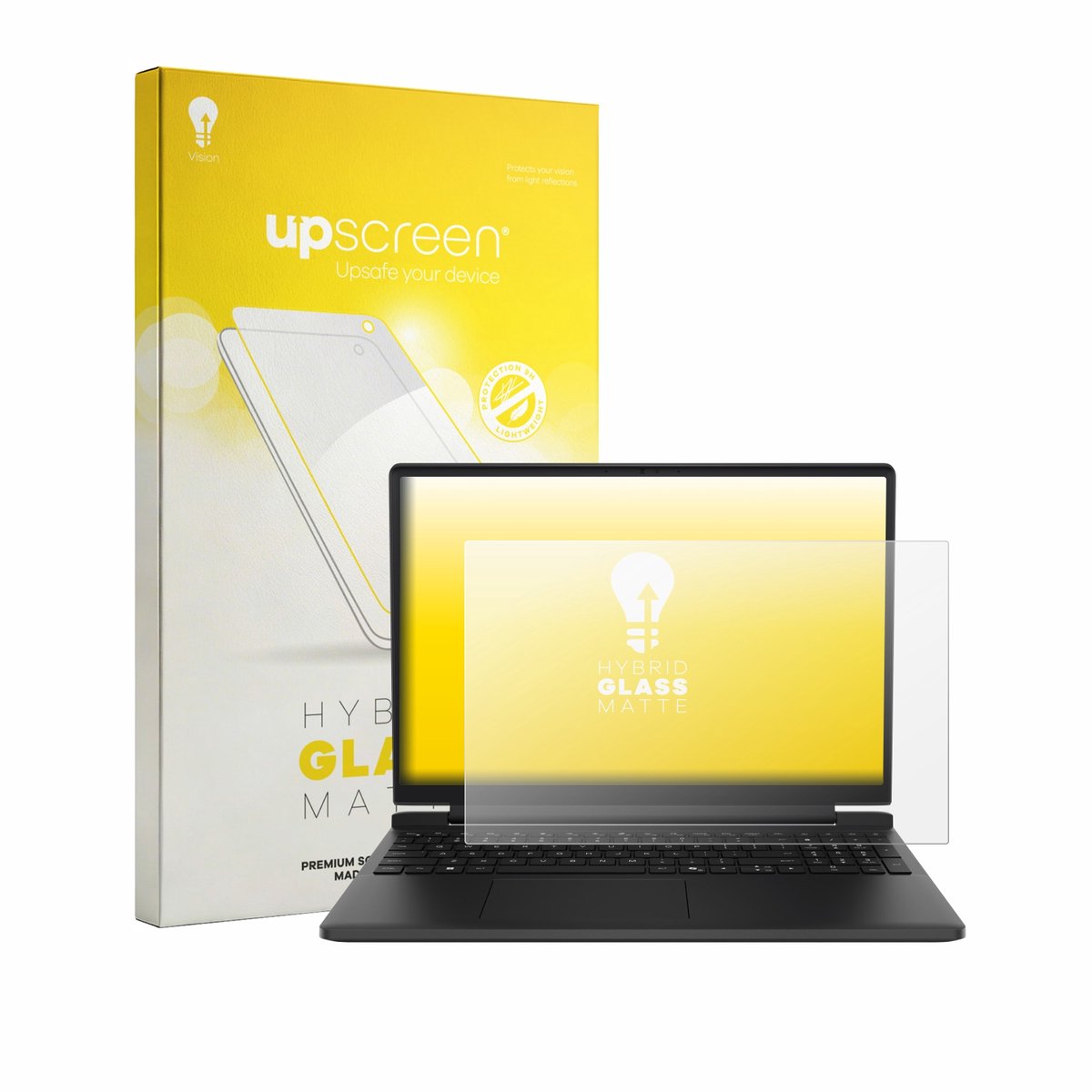 upscreen - Screenprotector voor Dell Alienware 15 DA15260 - Folie Beschermfolie Beschermglas matte
