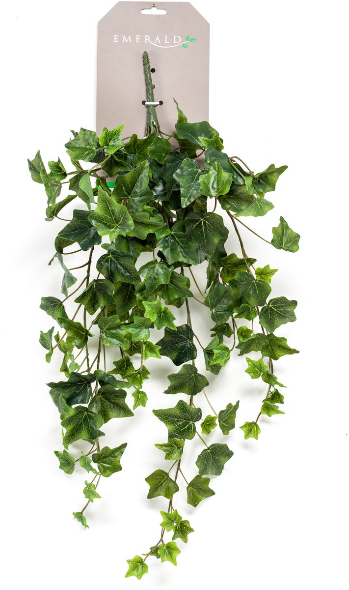 Emerald Kunst Hangplant Ivy groen 70cm - Kunstplant voor binnen