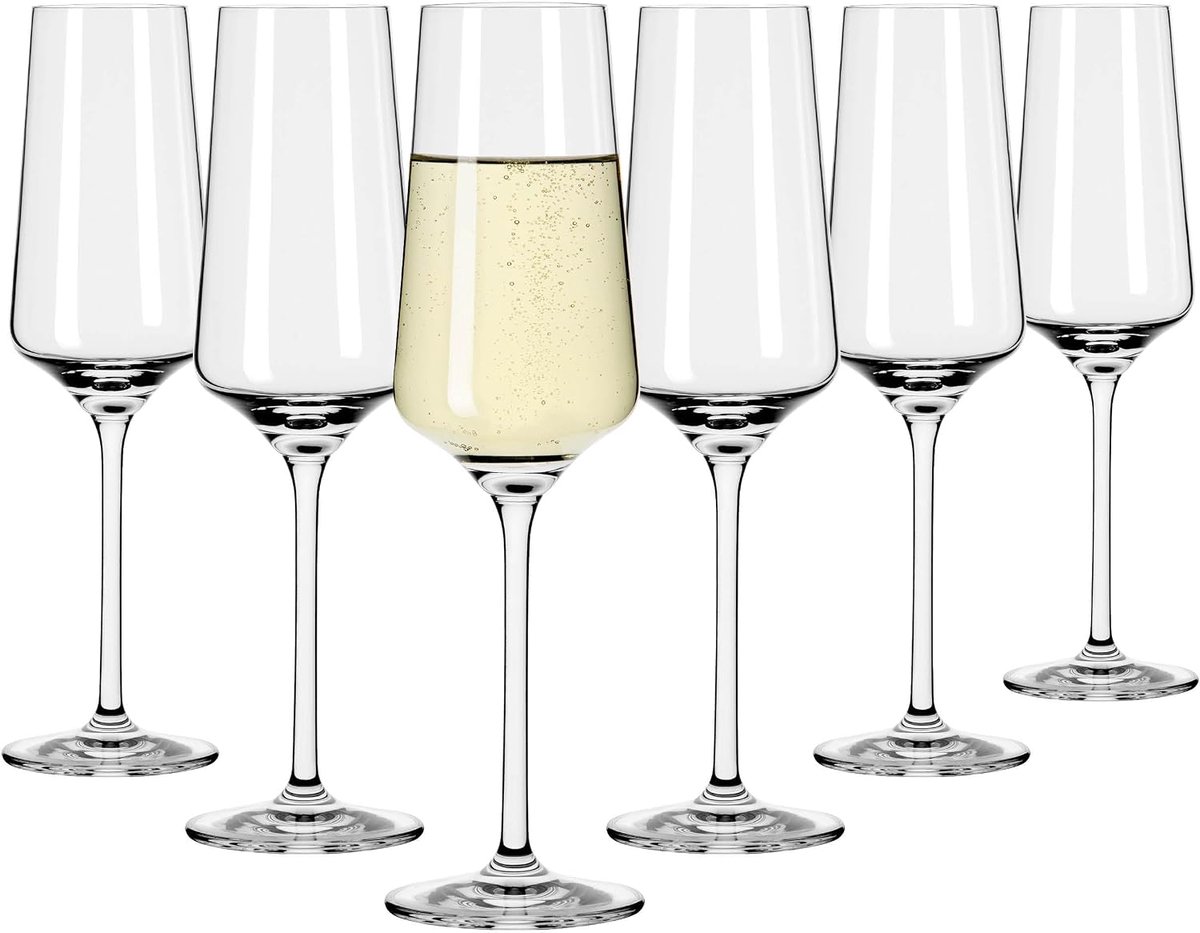 Ritzenhoff Champagne Glazen - 6 Stuks - Kristalglas - 230 ml - Champagne & Prosecco Glazen - Champagne Flutes