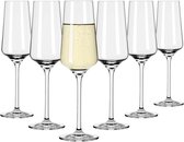 Ritzenhoff Champagne Glazen - 6 Stuks - Kristalglas - 230 ml - Champagne & Prosecco Glazen - Champagne Flutes