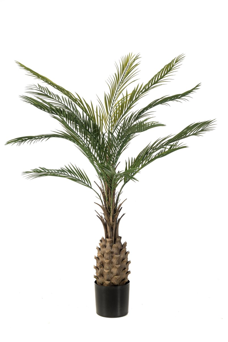 Emerald Kunstboom Palm UV 150cm - Kunstplant voor binnen Groen