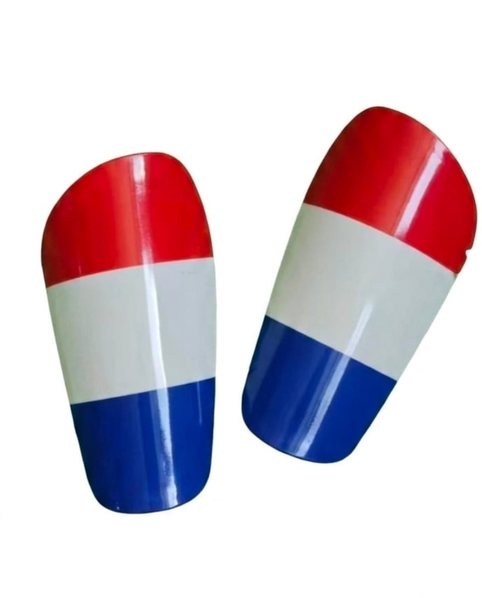 Viona Scheenbeschermers Kind Voetbal - Junior Maat S - Lichtgewicht & Comfortabel - Nederland - 1 Paar