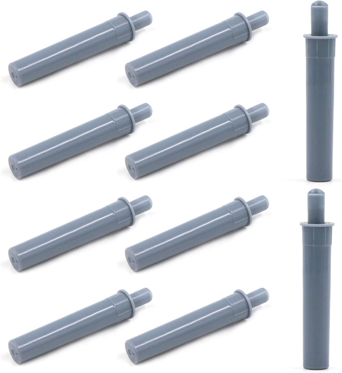 10 Stuks Plastic Schokabsorber voor Keukenkasten - Geluidsreductie en Anticollisie Dempers voor Deuren
