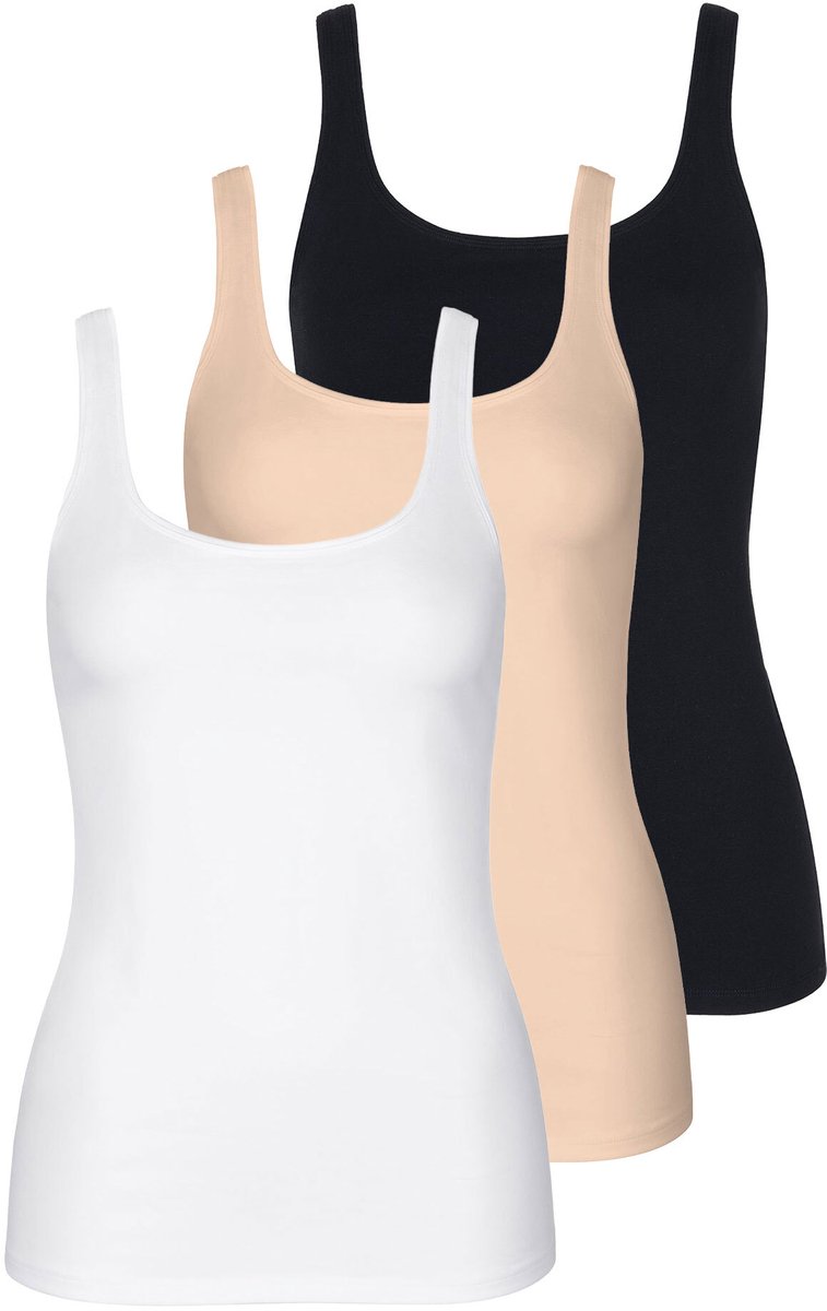 3-pack Dames Tanktop Kaia