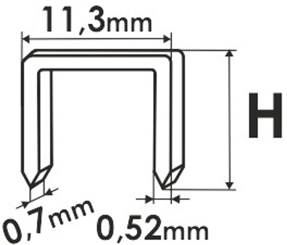 Nieten 8 mm 1000stk type A | Per Doos