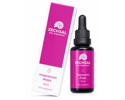 Zec+ Zec+ Zechsal Magnesium Drops 30ml – Vloeibaar Magnesium – Gemakkelijk Te Doseren & Innemen
