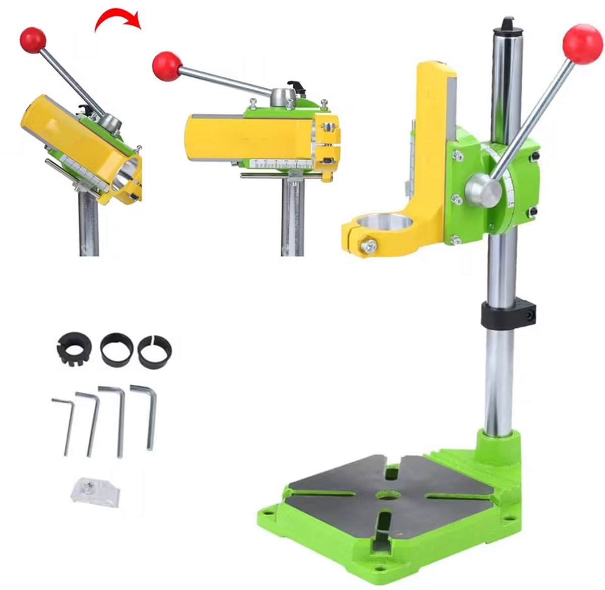 Boormachine Houder - Boorstandaard - Verstelbaar - voor Spankopdiameters van 38 mm tot 44 mm