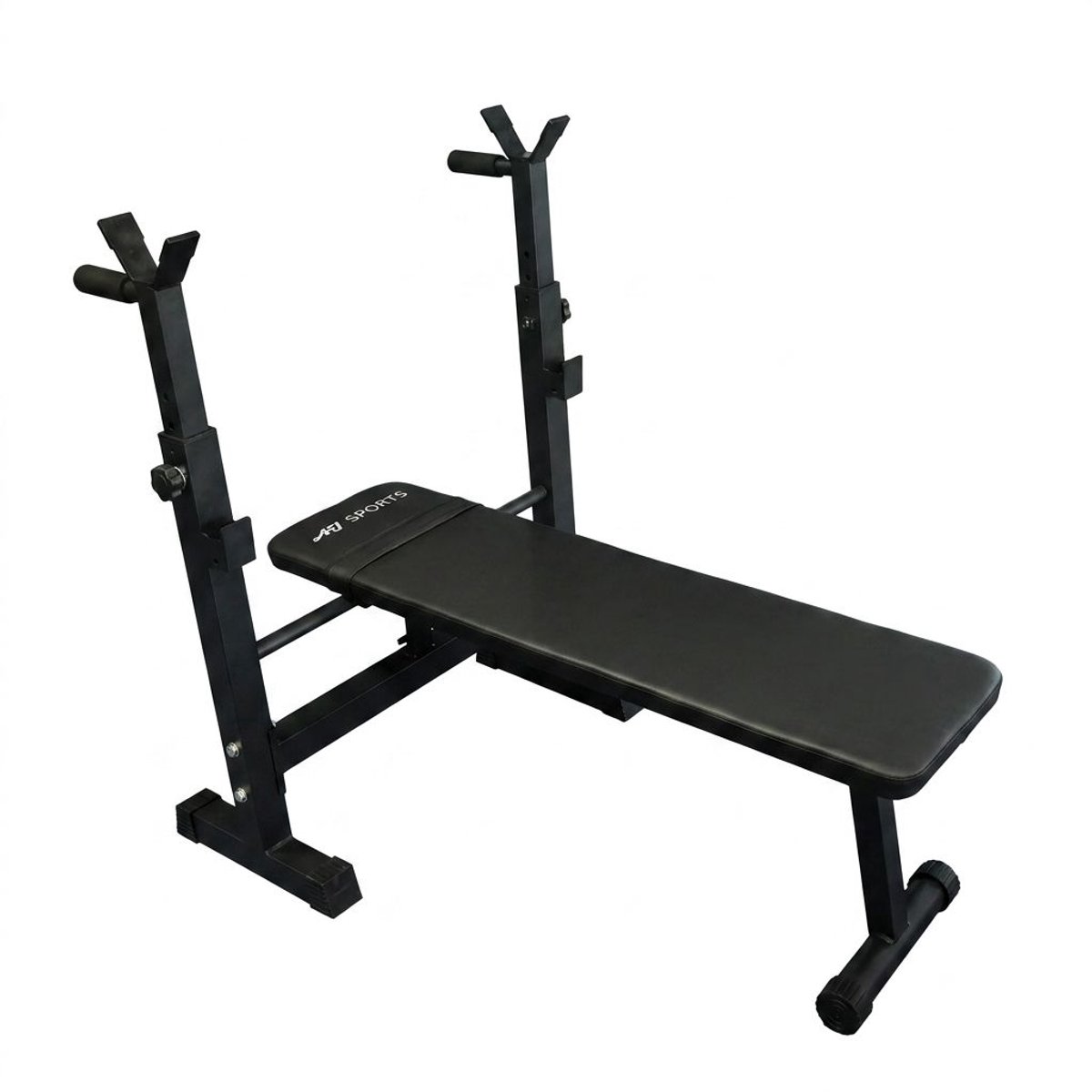 Bol.com AJ-Sports Bench press - Halterbank - Fitnessbank - Bankdrukbank - Fitness bank - Bench - Fitness - Workout - Krachttrain... aanbieding