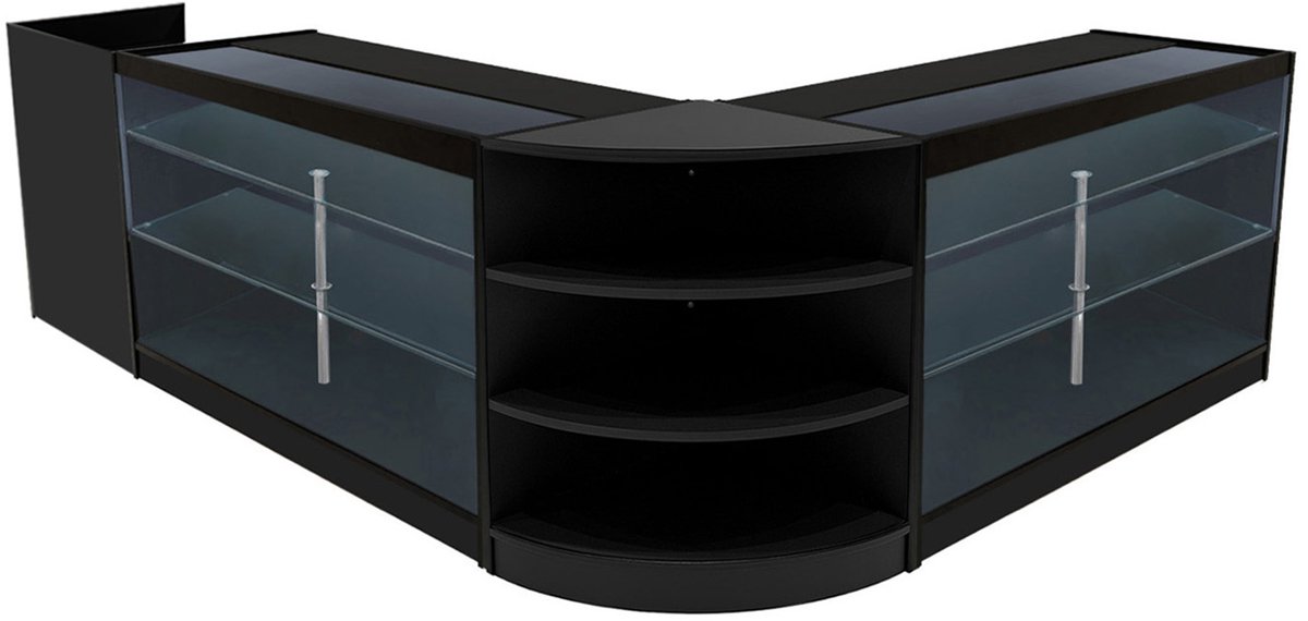 Astro led-winkeltoonbankset - zwart - lm60/tb60/2xk1500 - slotdeuren