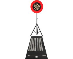 Dartset - verstelbaar statief - sisal dartbord - zelfgenezende