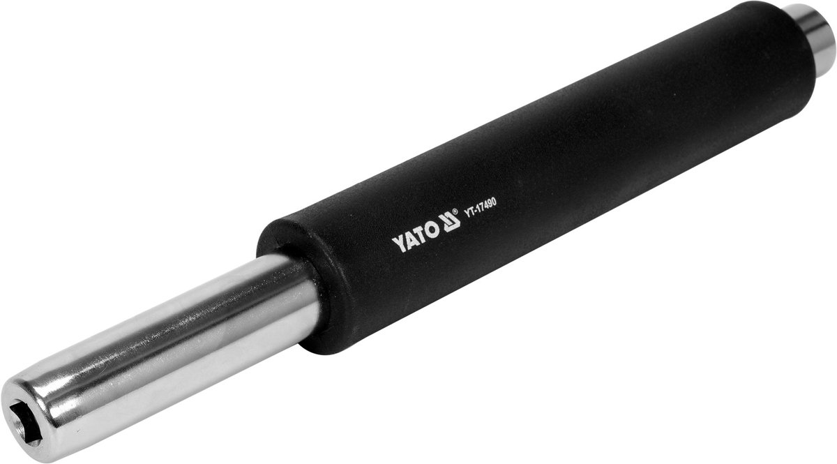YATO Professionele Spelingtester / Chassistester – Voor Ophanging, Kogels, Lagers & Stuurinrichting – 1/2" Aansluiting – Wieloplopen Tester voor Personenauto's & Bestelwagens