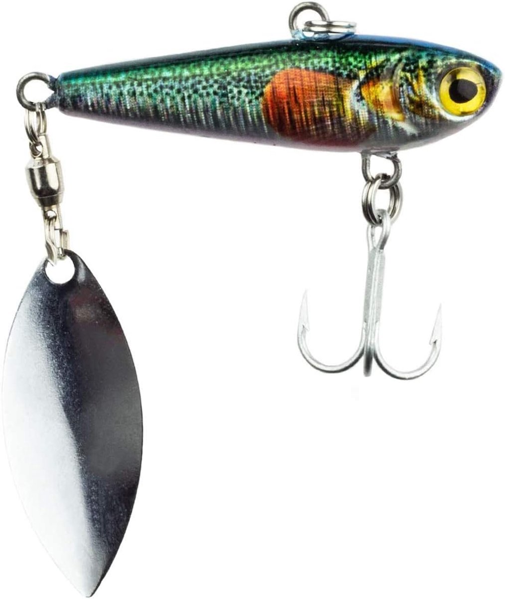 SnelShoppen - Spinnerbait 20g Spinner Jig Lure voor Roofvis zoals Snoek, Baars, Forel - Ideaal voor Spinning Fishing, 5cm met 3.8cm Spinnerblad