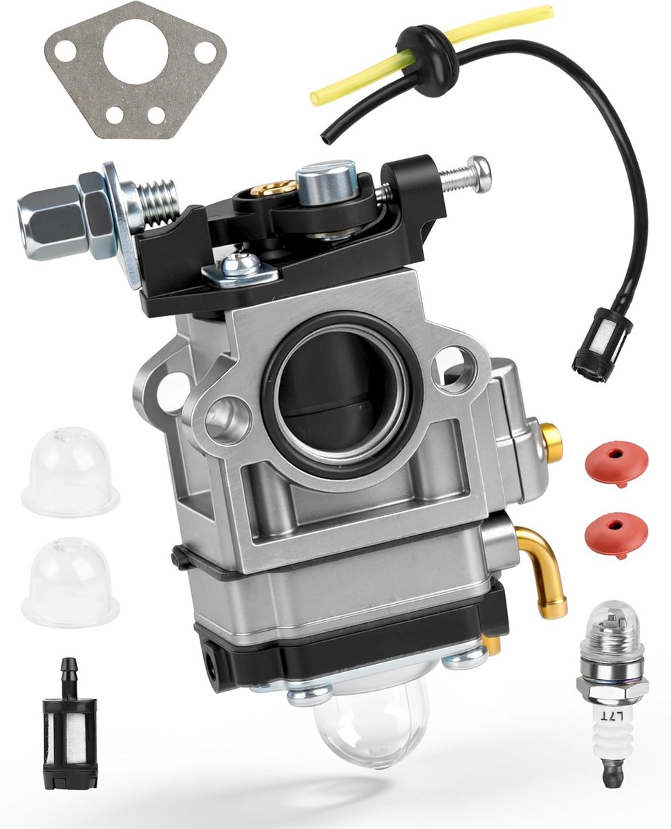 SnelShoppen - Carburetor Brush Cutter Met Hoogwaardige Kwaliteit, Ideaal Voor Tuinonderhoud, 2-Takt, Lichtgewicht, Handzaam En Duurzaam, Voor Professi
