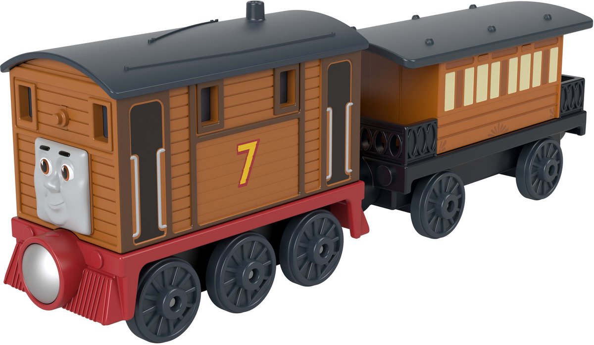 Thomas de Trein - Toby & Henrietta - Deluxe metalen set